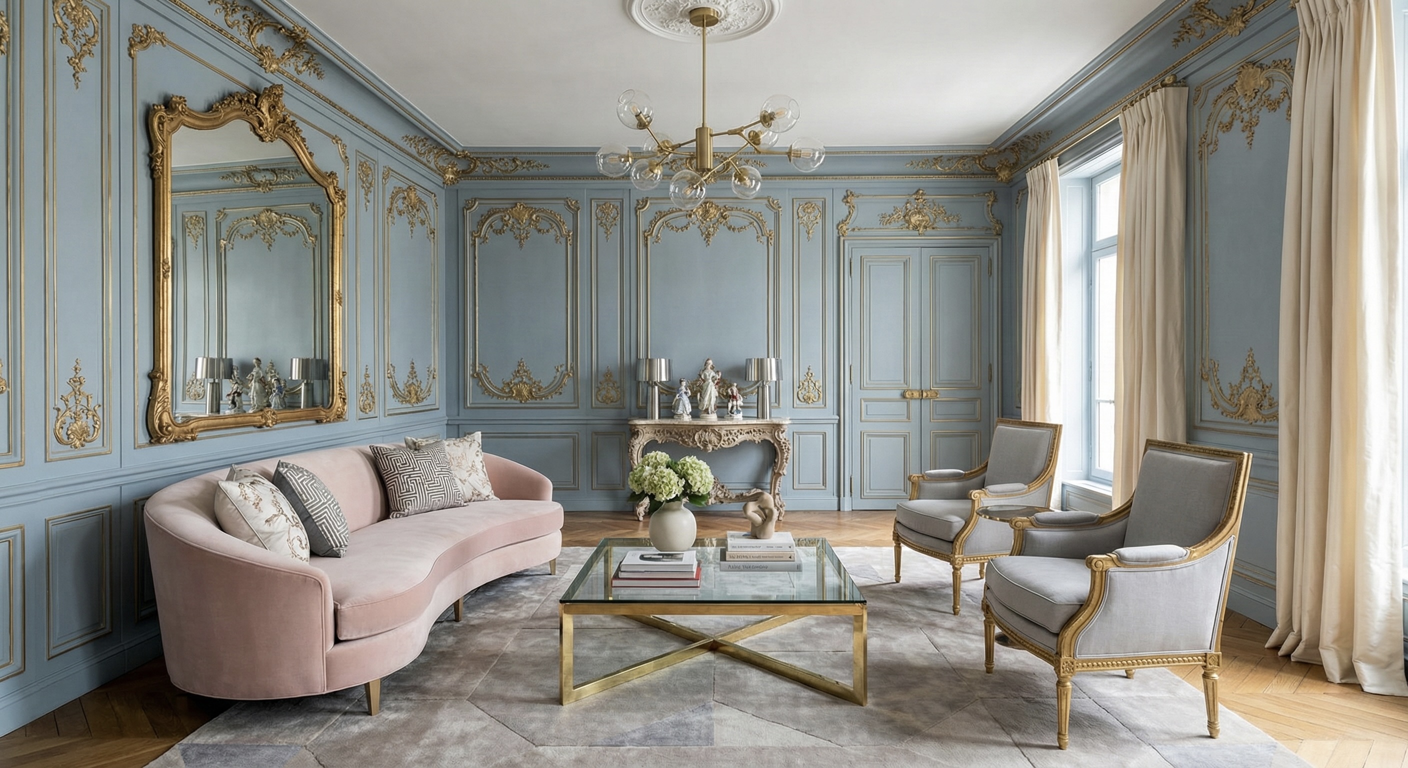 Interior Design Trends 2026: Rococo Revival, Color Drenching, and the Art of Pattern Clashing