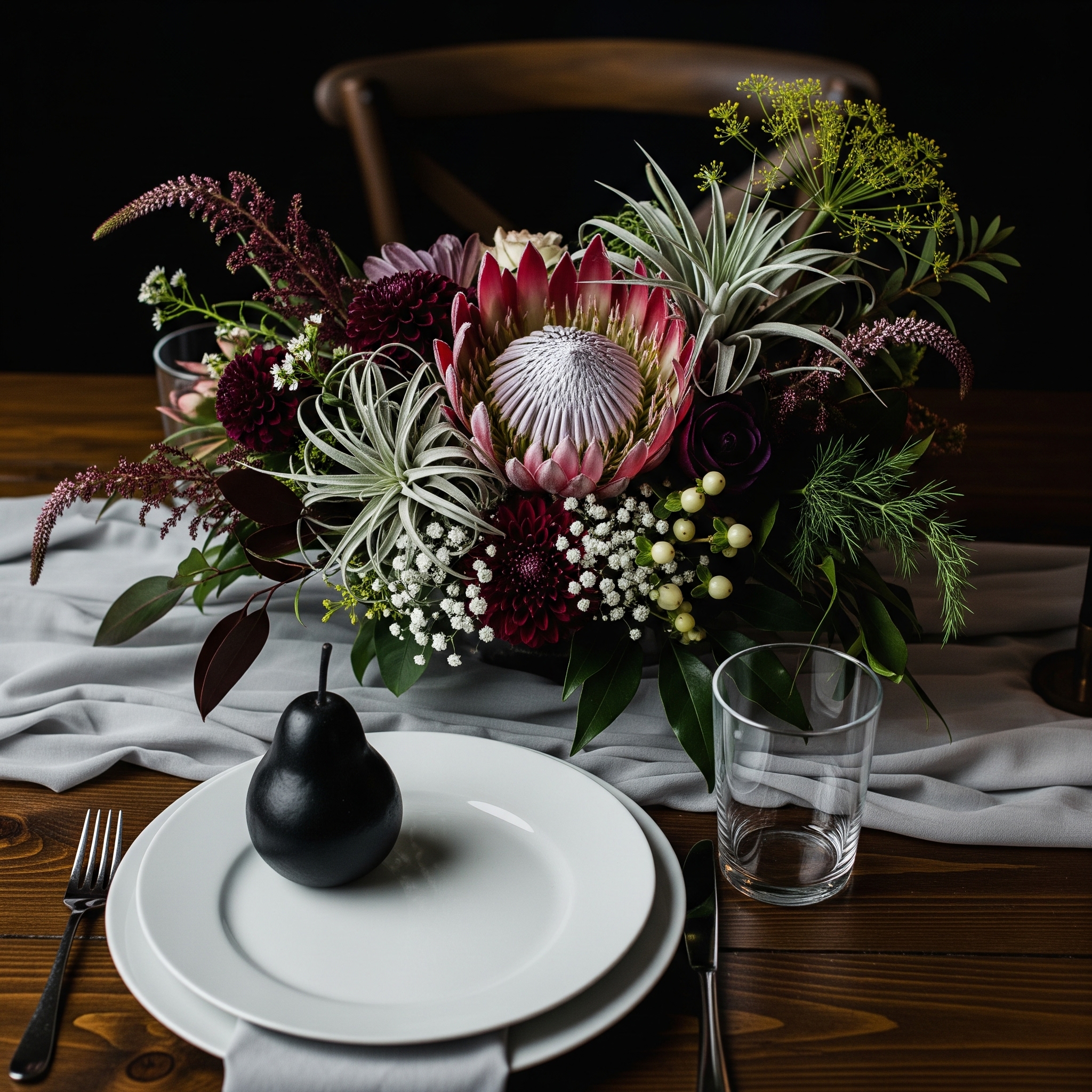 The Moody Lookbook: Designing a Dark Wedding